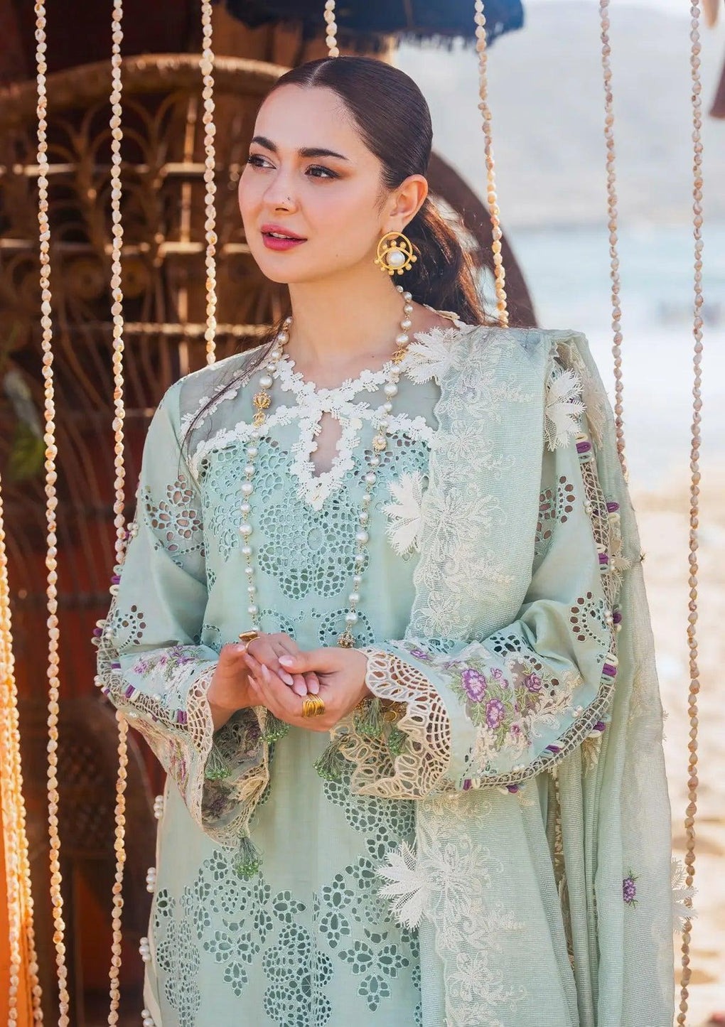 ELAF | Luxury Embroidered Lawn | EHK-3A