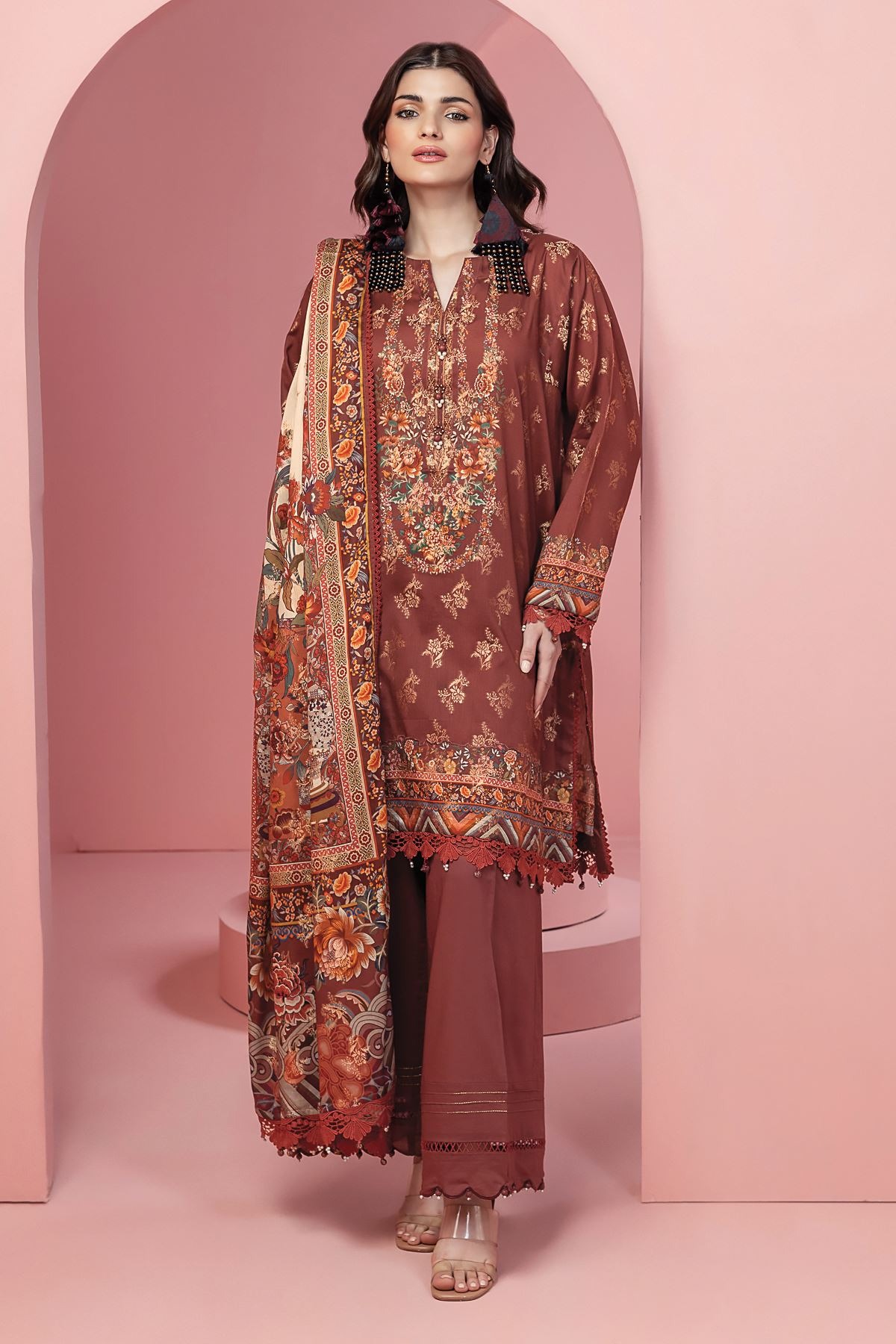 KHAADI | Printed Jacquard | Stitched Pret | BCO240304ST