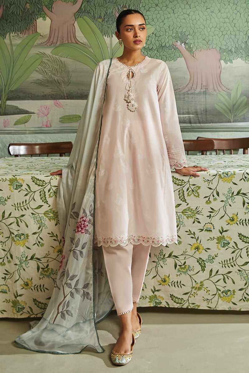 Cross Stitch | Premium Cambric Lawn Suit | PARFAIT TALE-D-7