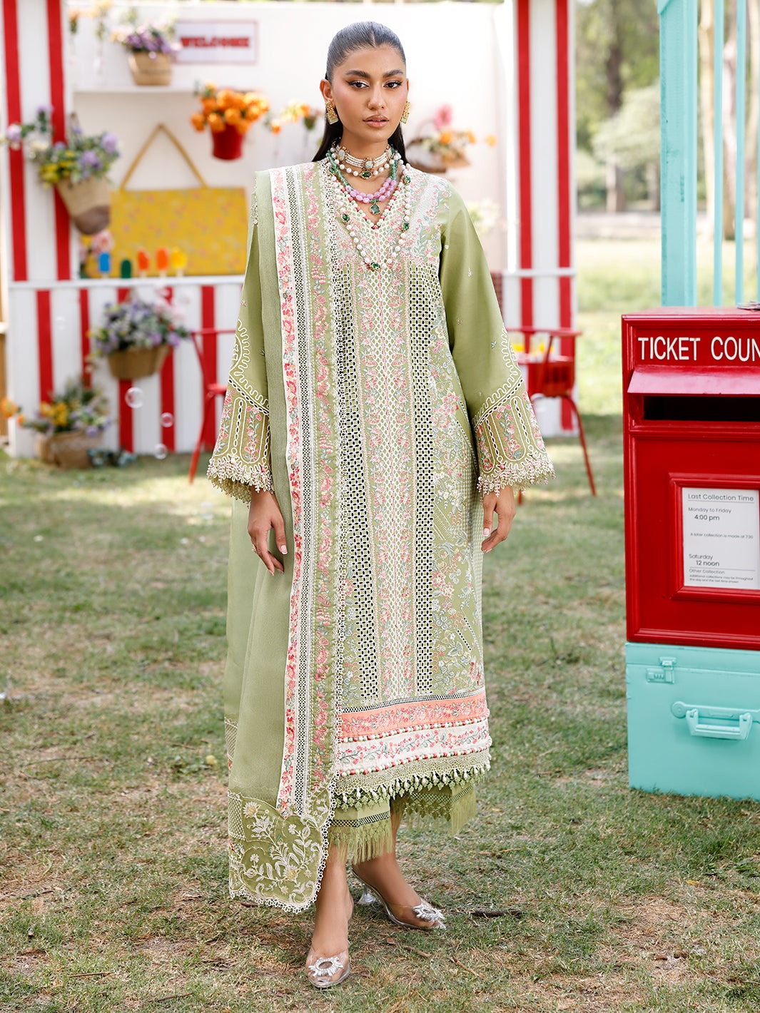 BIN ILYAS | Carnival Summer | Unstitched | 33-A