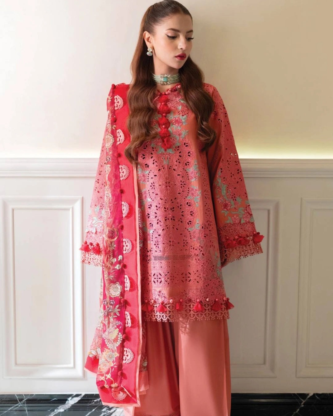 JADE | Ombre Starlet Luxury Lawn | 20826