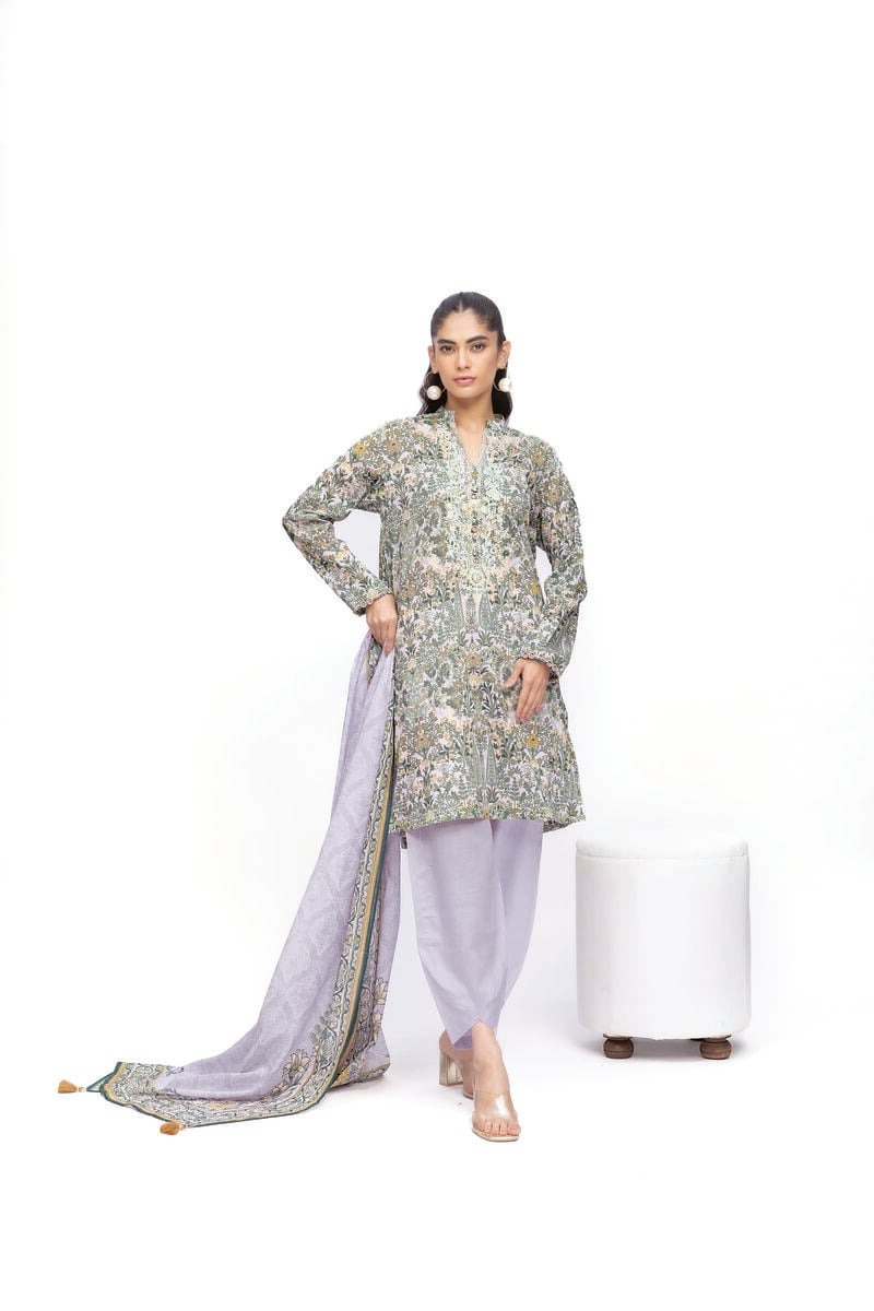 KHAADI | Embroidered Lawn | Unstitched | SS2315B