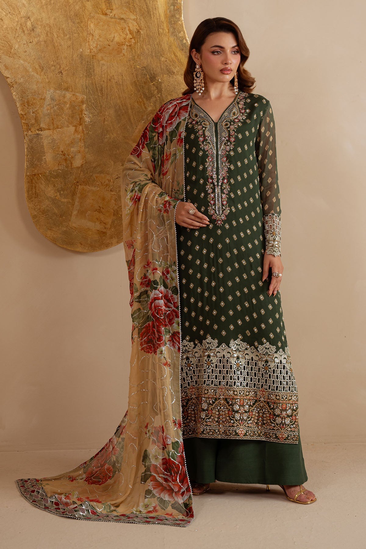 NURÉH | Amaya Luxury Embroidered Chiffon | AM-33