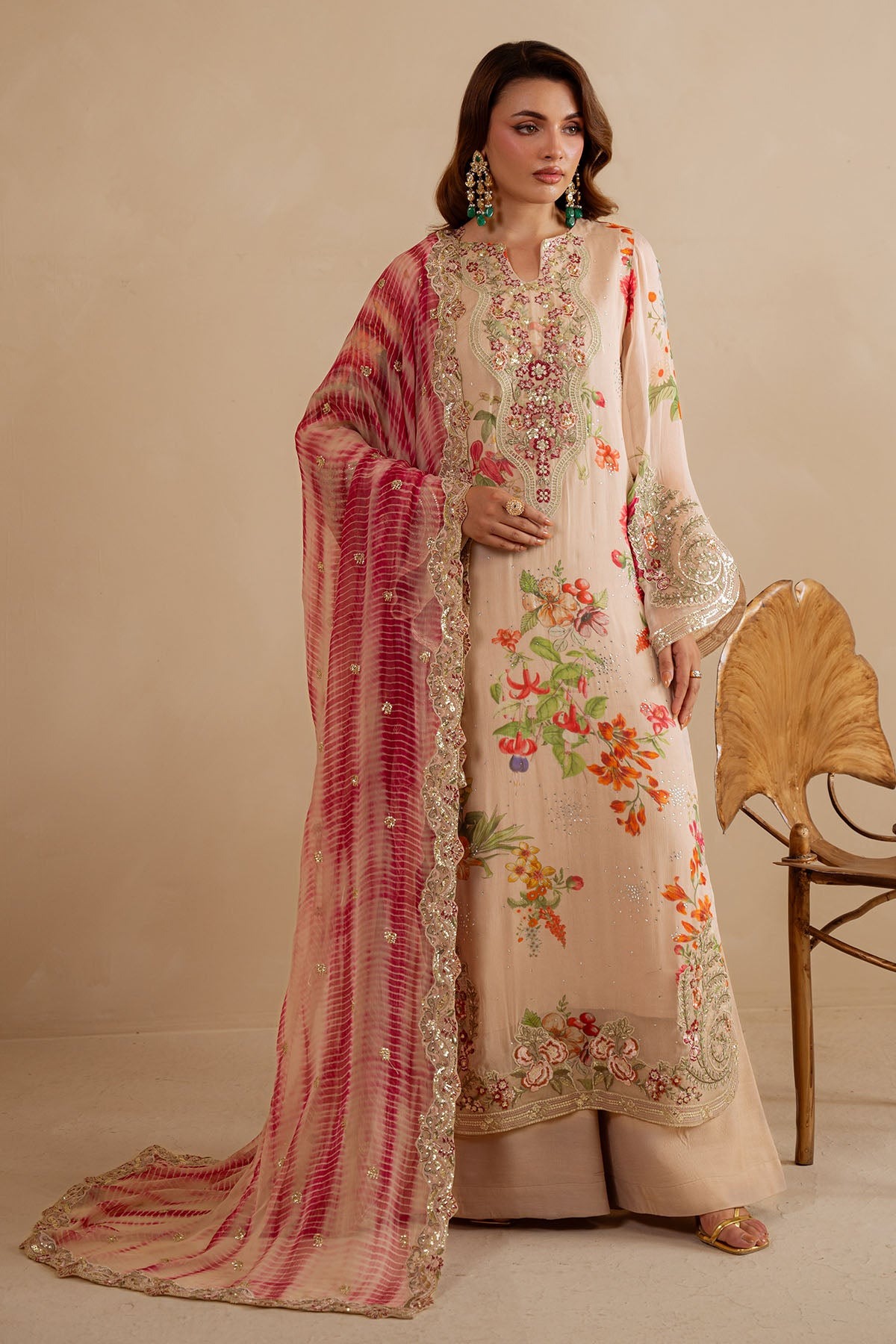 NURÉH | Amaya Luxury Embroidered Chiffon | AM-34