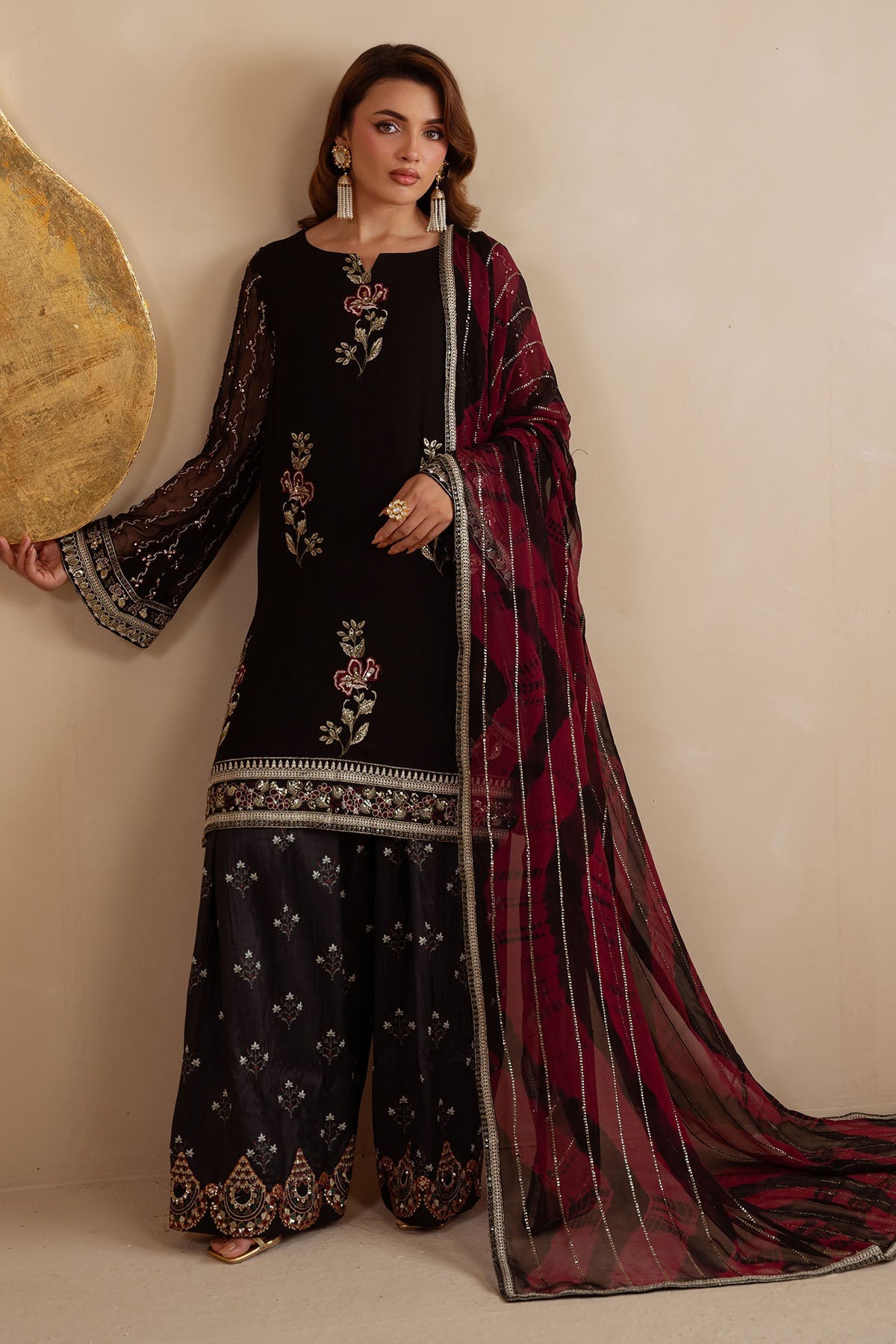 NURÉH | Amaya Luxury Embroidered Chiffon | AM-36