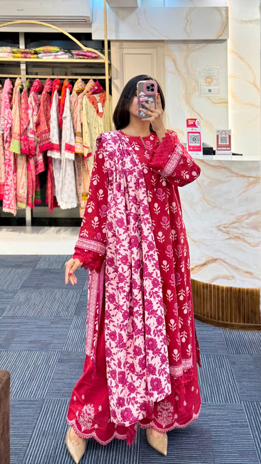 ZELLBURY | WUC25E30042 | Unstitched | Stitched