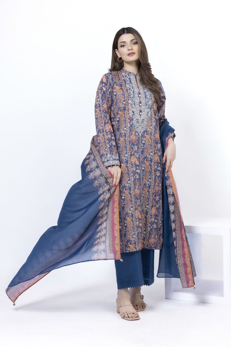 KHAADI | Embroidered Lawn | Unstitched | SS2396A