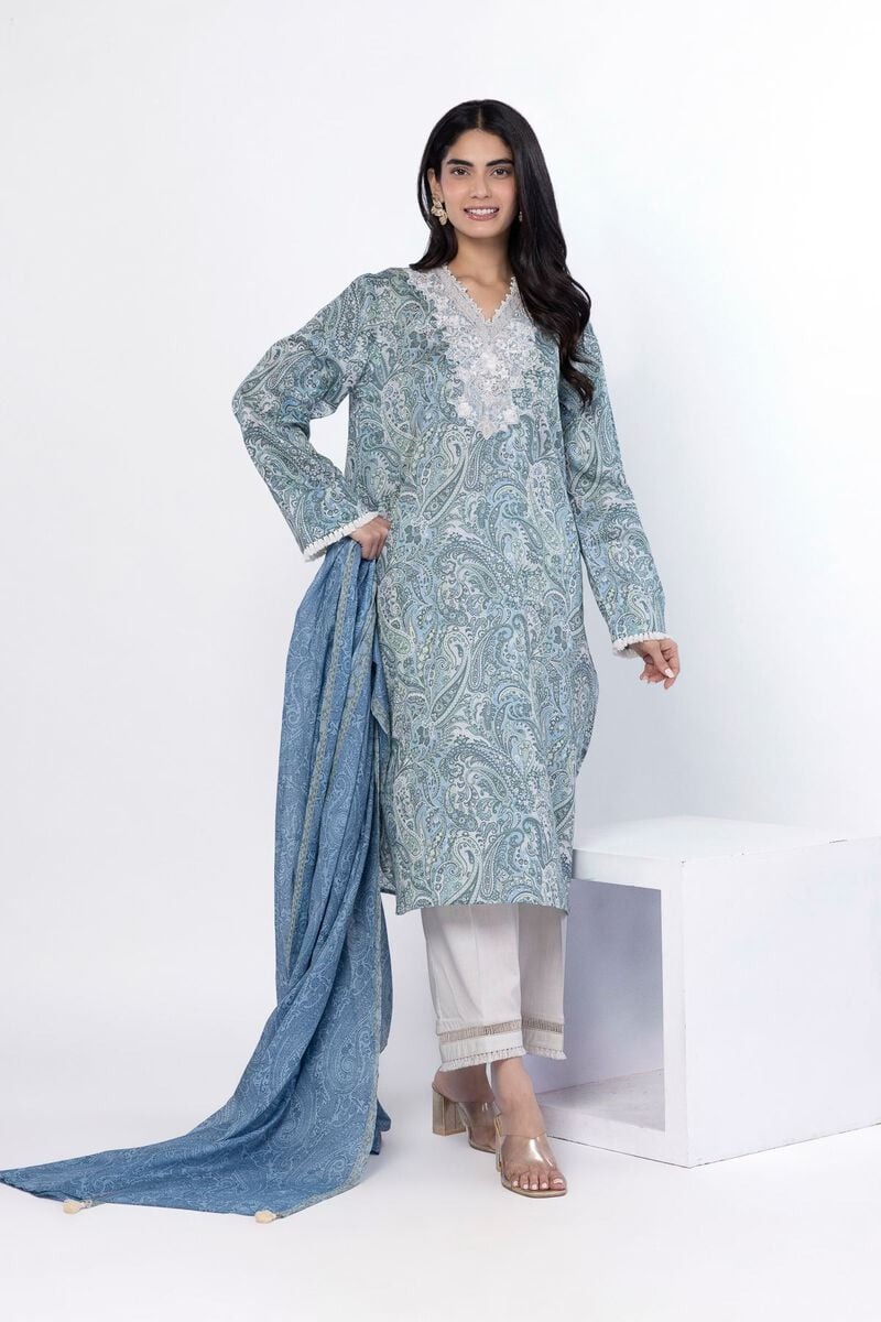 KHAADI | Embroidered Lawn | Unstitched | SS2427A