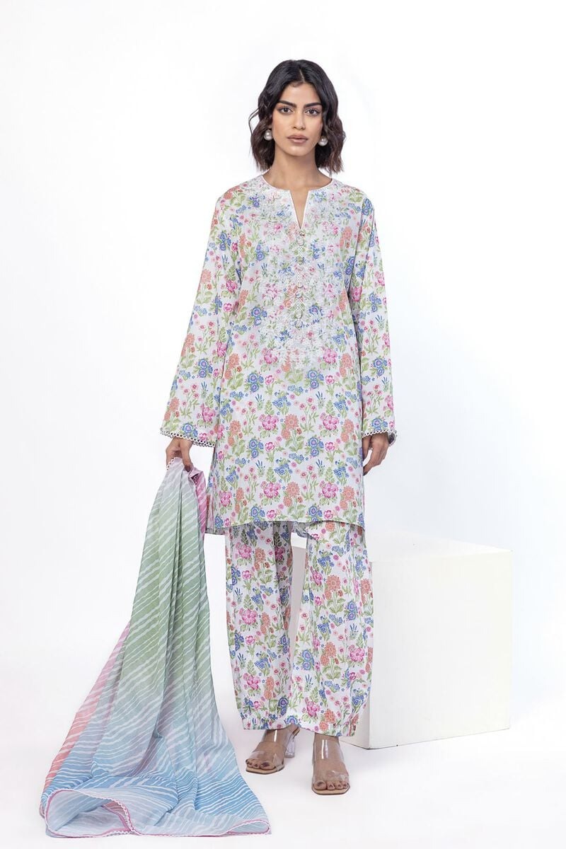 KHAADI | Embroidered Lawn | Unstitched | SS2459A