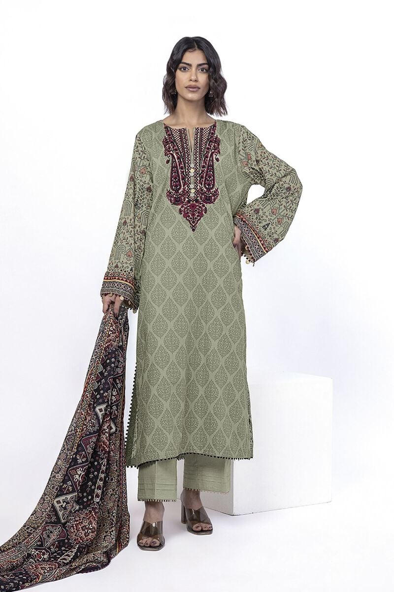 KHAADI | Embroidered Lawn | Unstitched | SS2558A