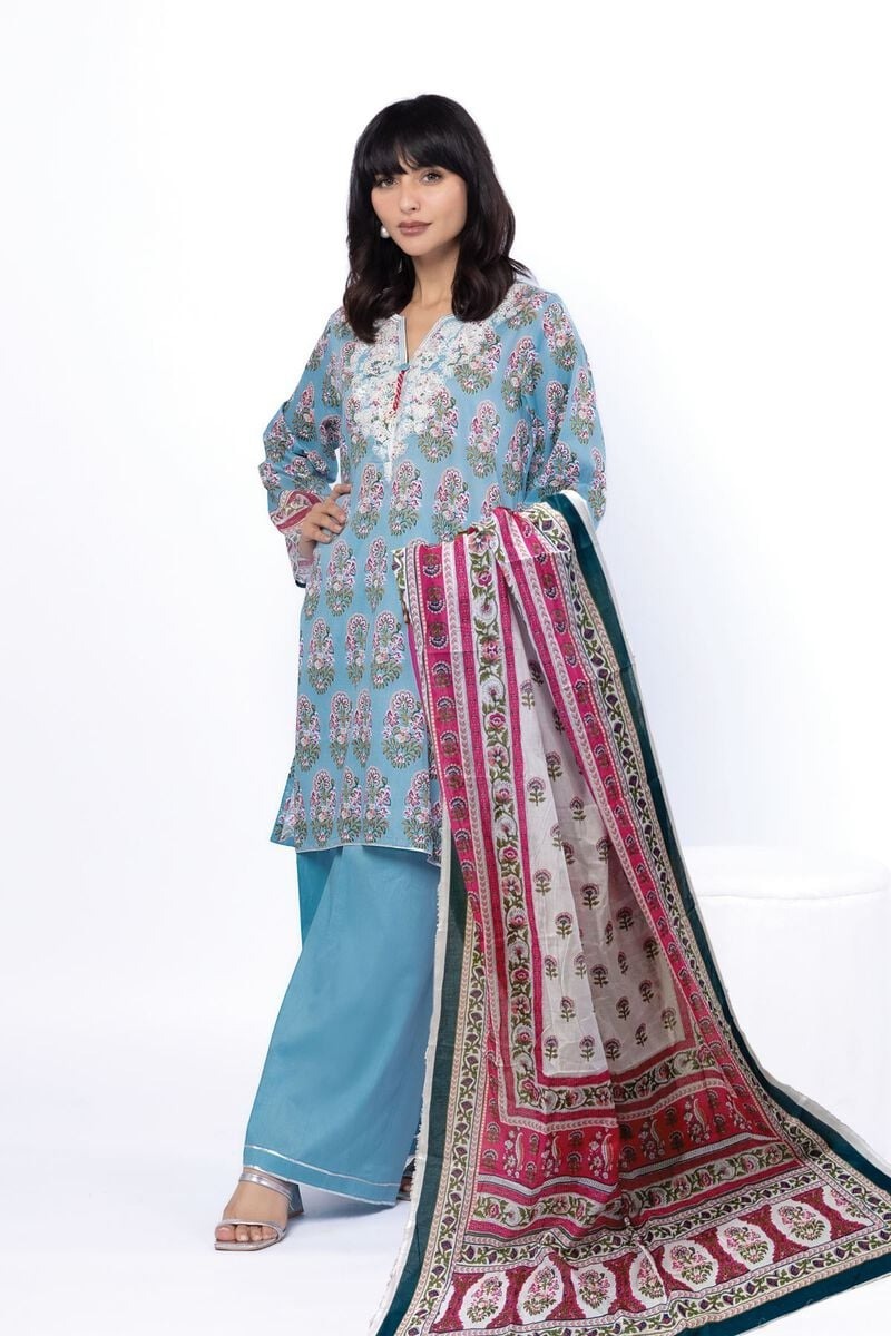 KHAADI | Embroidered Lawn | Unstitched | SS2574A