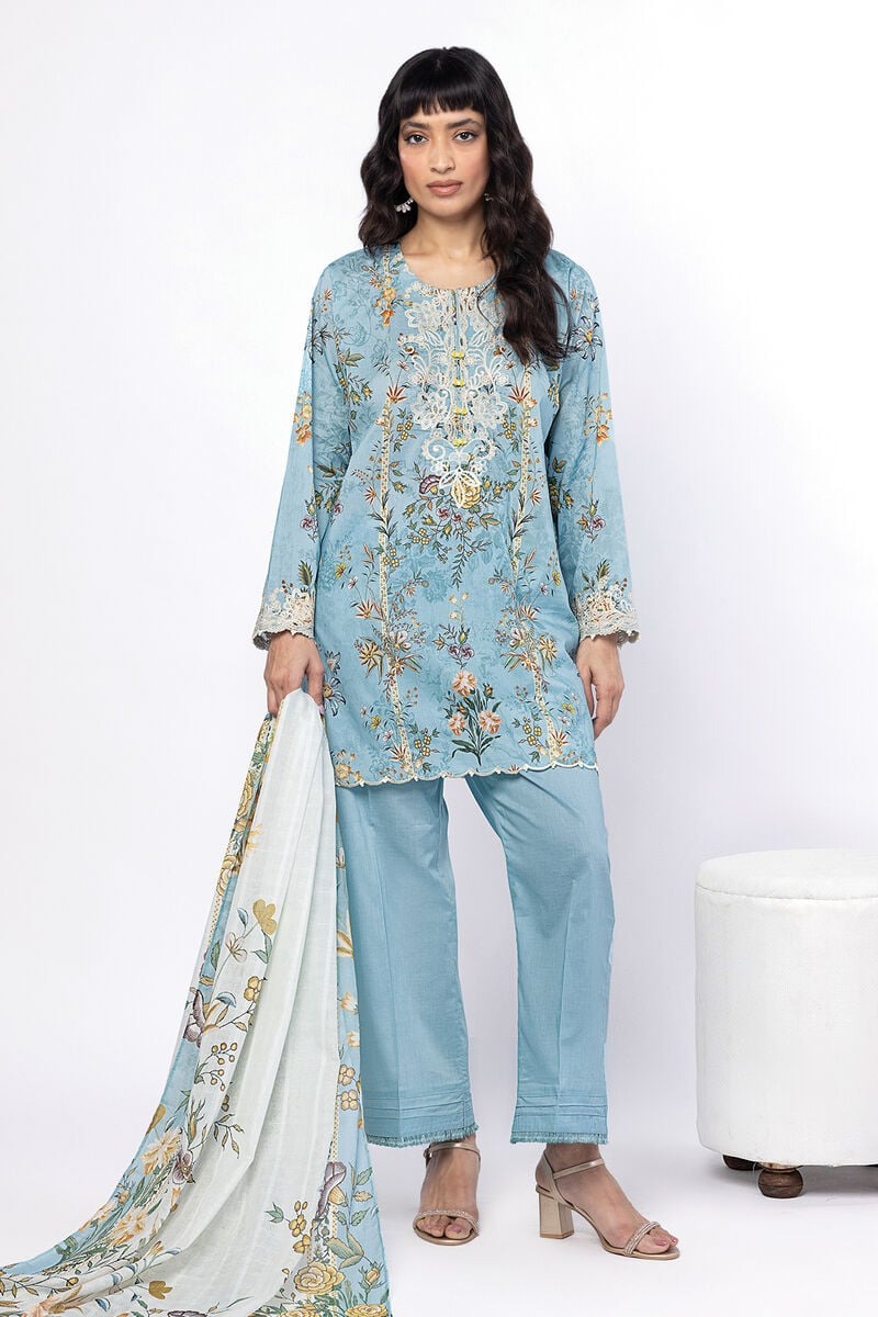 KHAADI | Embroidered Lawn | Unstitched | SS803B