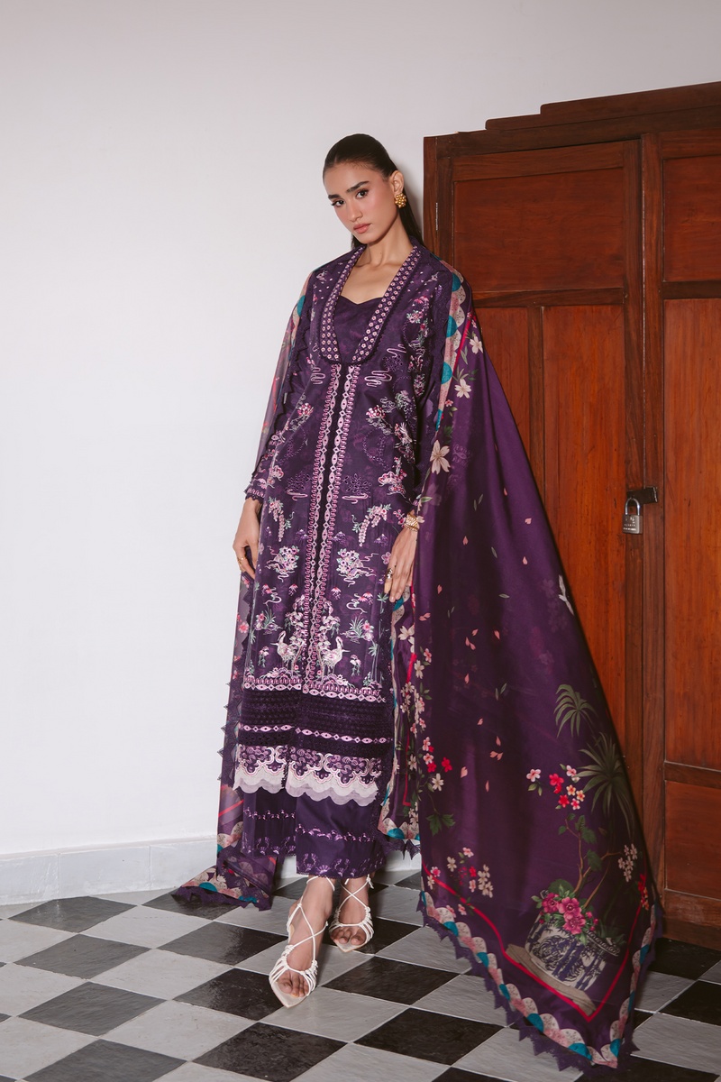 AYZEL | Serein Eid Kari Unstitched | ISALUNE