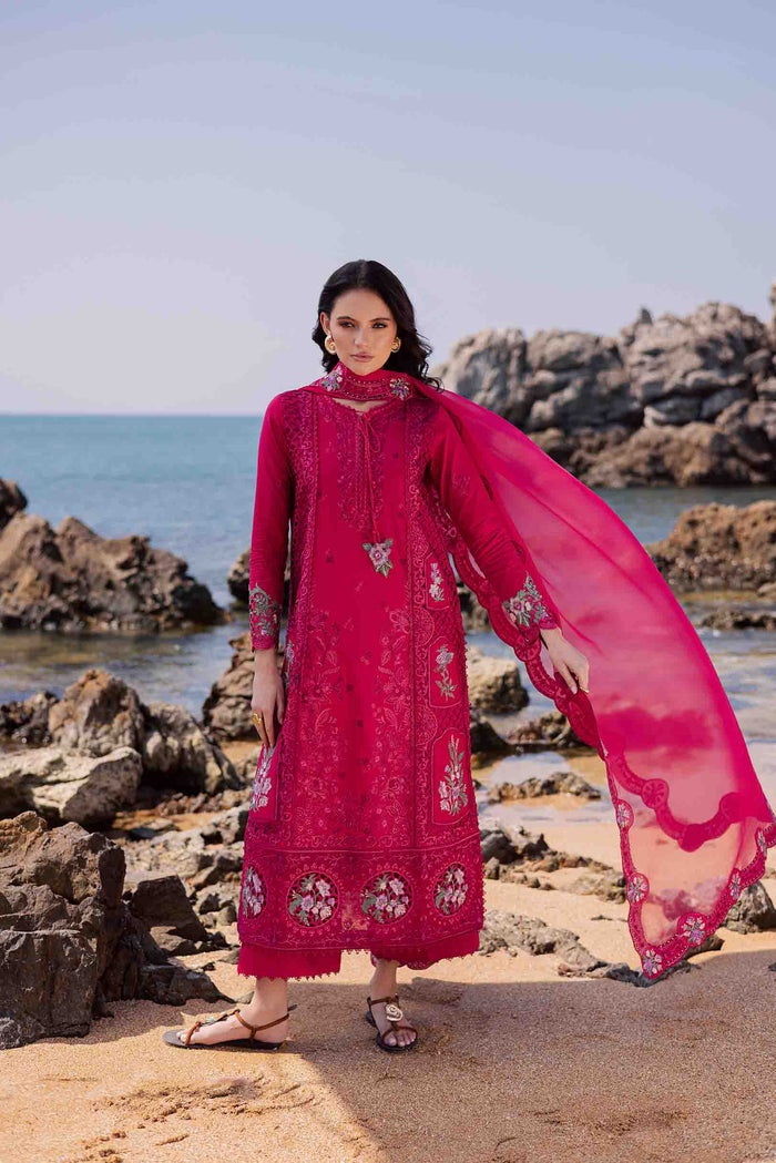 VERA | Wild Berry Pink Shirt Set | Pret