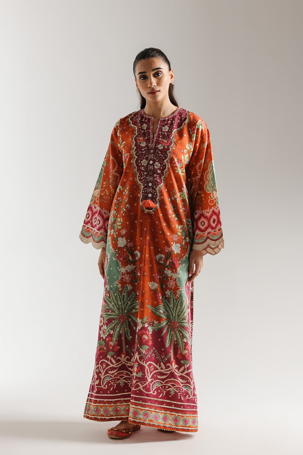 ETHNC | PRINTED KAFTAN | 1 Piece