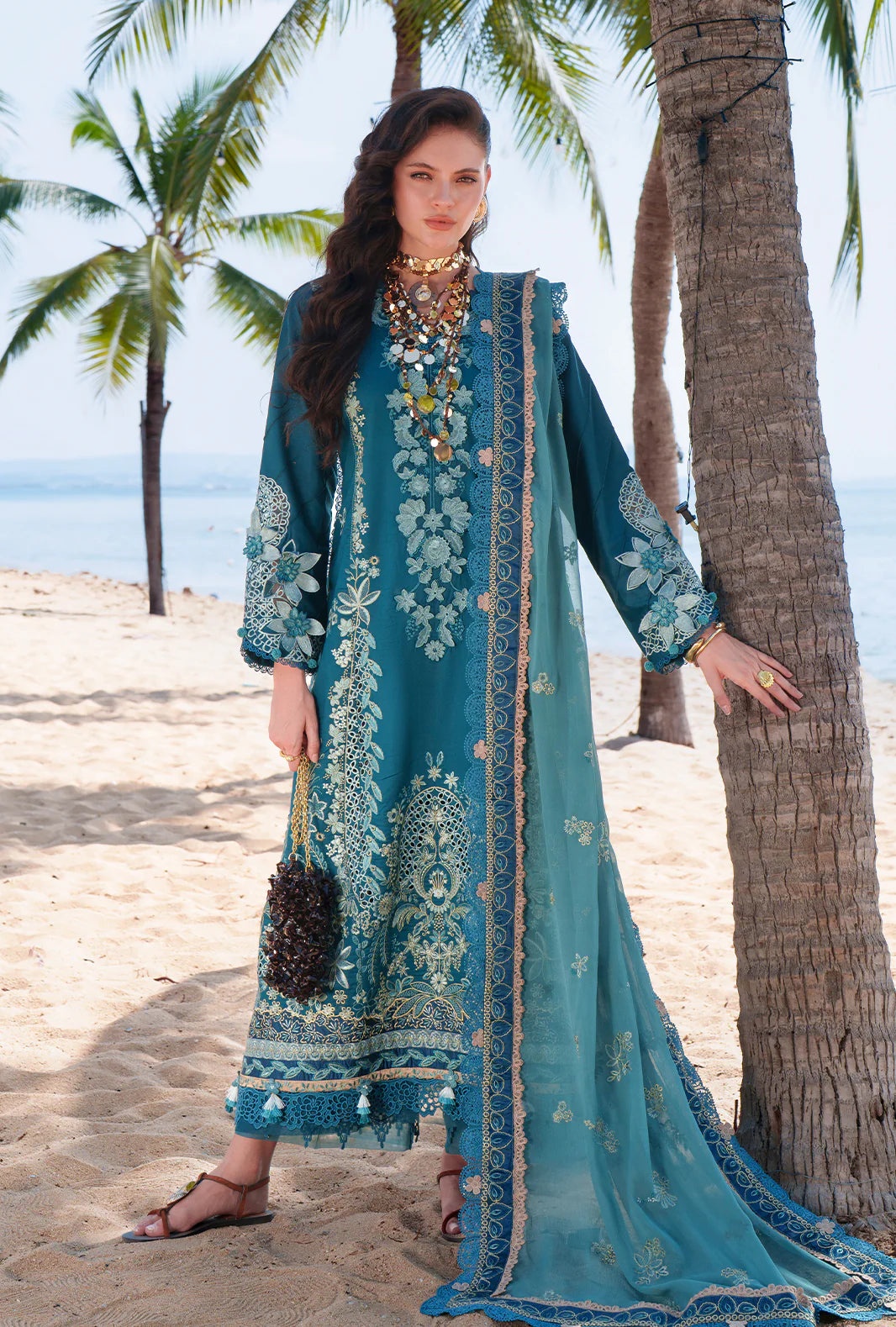 AJR | Evara Luxury Lawn | Unstitched | Maela