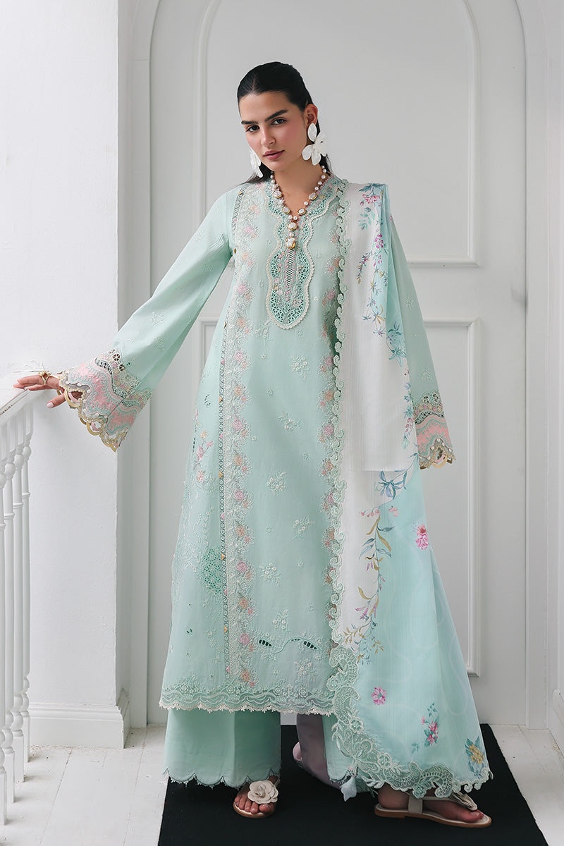 QALAMKAR | Qline Lawn Unstitched | Raha