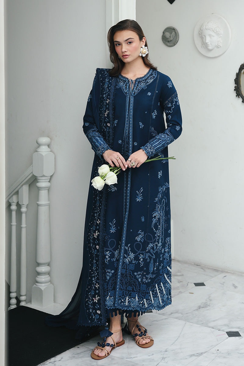 QALAMKAR | Qline Lawn Unstitched | Zohal